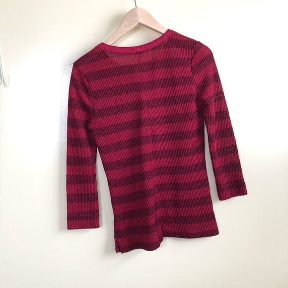 Dylan stripe Henley  - Picture 4 of 9